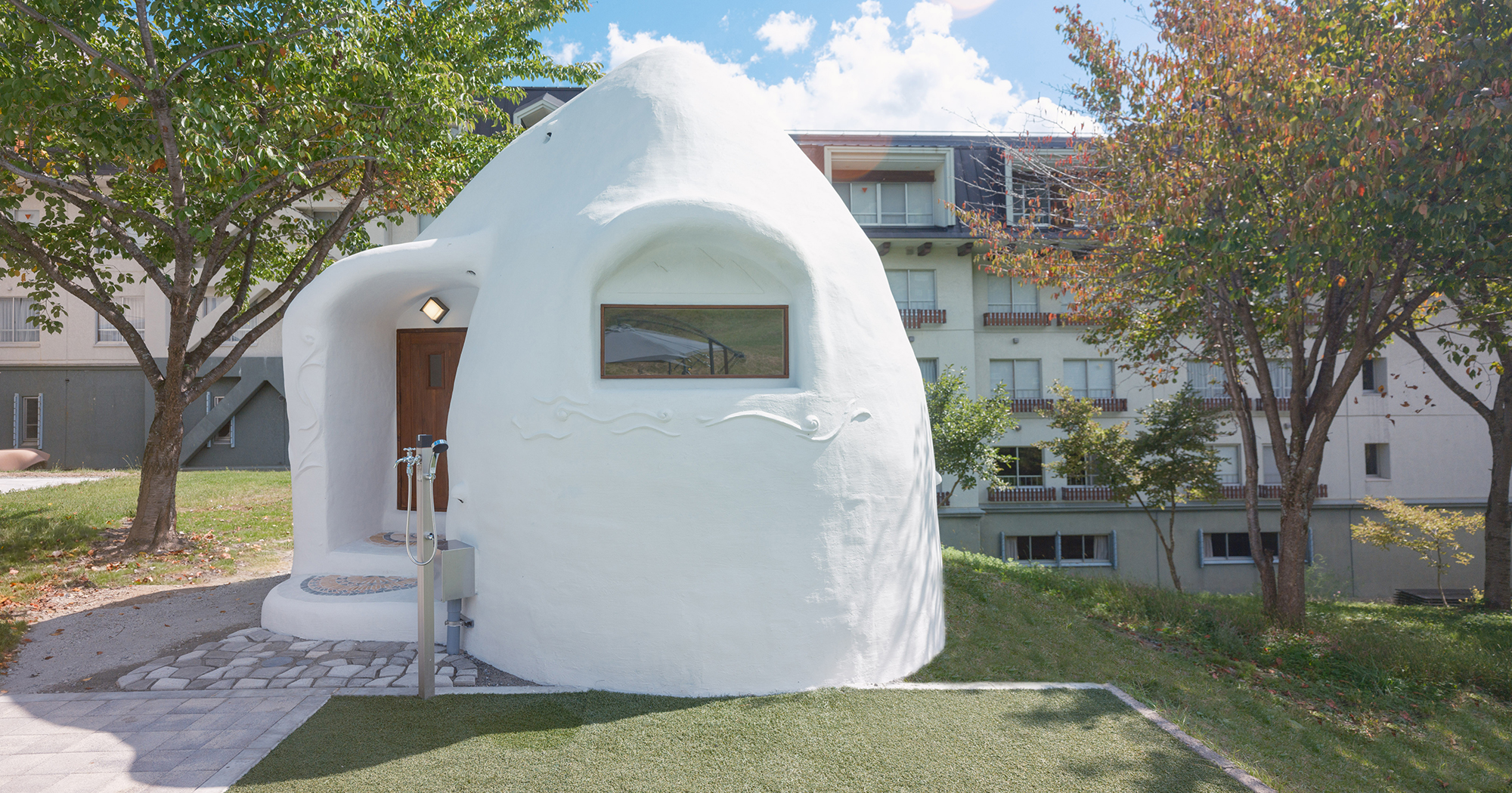 Earthbag Sauna